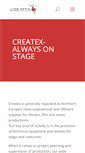 Mobile Screenshot of createx-onstage.com